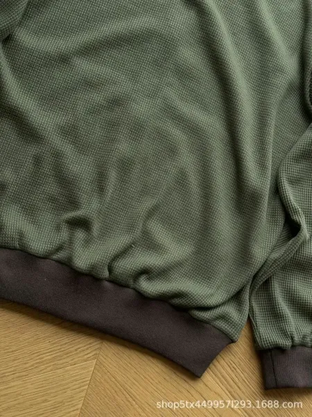 Adidas Originals Track Jacket Army Green with Gold Stripes - 13