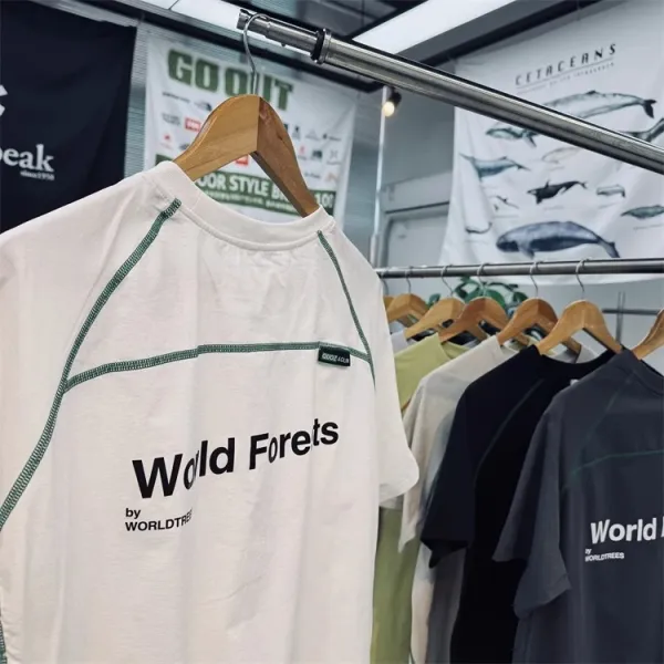 Design World Forests Performance T-Shirt Black T-Shirts - 12