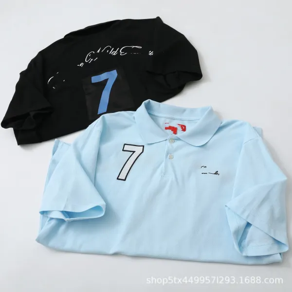 Comme des Garçons Play x Fred Perry Polo Shirt Light Blue - 9