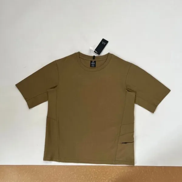 Oakley Performance T-Shirt Olive with Reflective Seams - 19