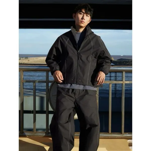 Design Goldwin 0# Technical Pants Black Pants - 15
