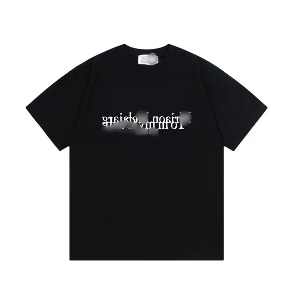 Design Graphic Print Black Oversized T-Shirt - 1
