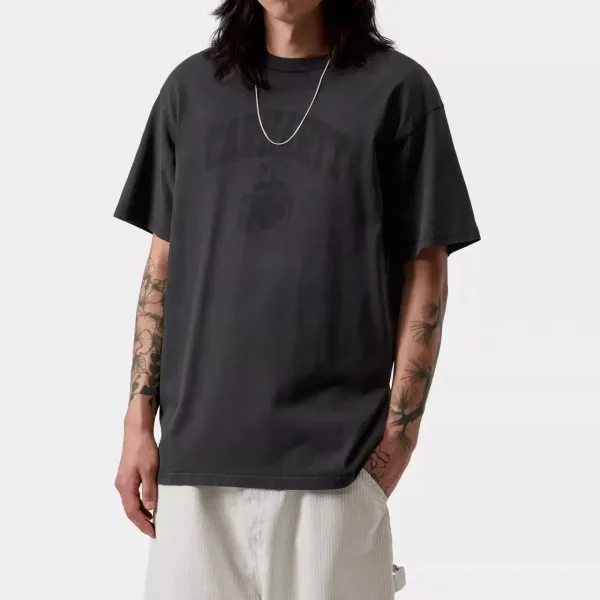 Carhartt Work In Progress Carhartt WIP Arch Logo T-Shirt Army Green T-Shirt T-Shirts - 6