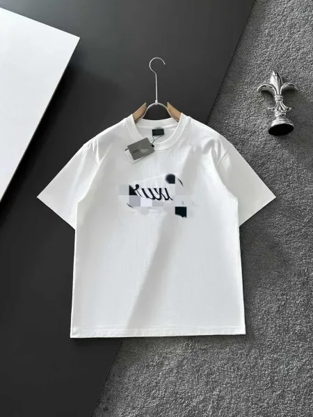 Design Graphic Print White T-Shirt - 1