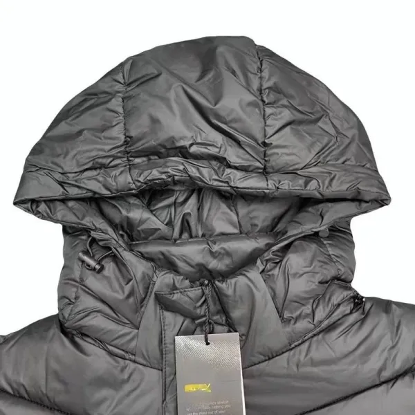 Nike Long Puffer Coat Black Down Jacket - 5
