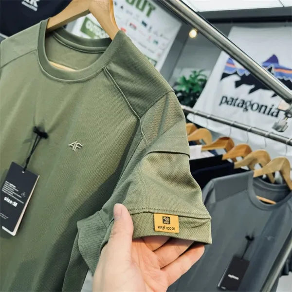 Arc'teryx Alpha FL T-Shirt Olive Green T-Shirt - 4