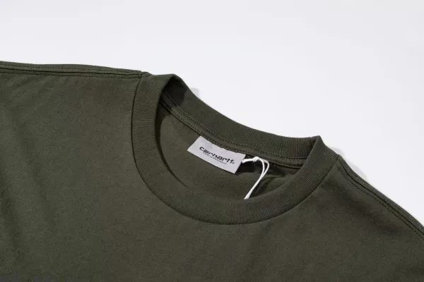 Carhartt Work In Progress Carhartt WIP Arch Logo T-Shirt Army Green T-Shirt T-Shirts - 12