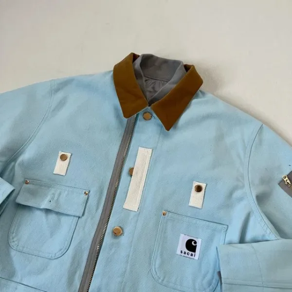 Carhartt Work In Progress Carhartt WIP Chore Coat Beige Outerwear - 18