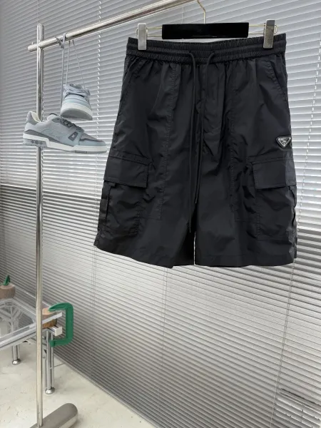 Prada Cargo Shorts Beige Shorts - 4