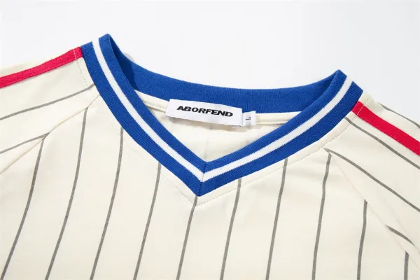New Balance x Mourfend Football Jersey Navy Pinstripe - 7