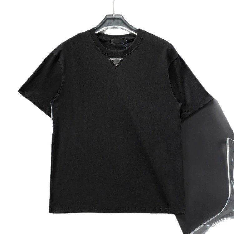 Prada Logo White Minimalist T-Shirt