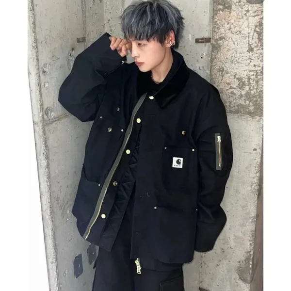 Carhartt Work In Progress Carhartt WIP Chore Coat Beige Outerwear - 14