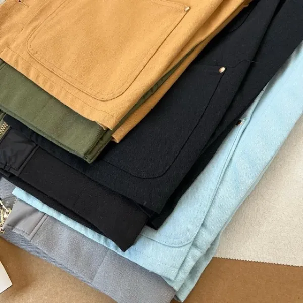 Carhartt Work In Progress Carhartt WIP Chore Coat Beige Outerwear - 25