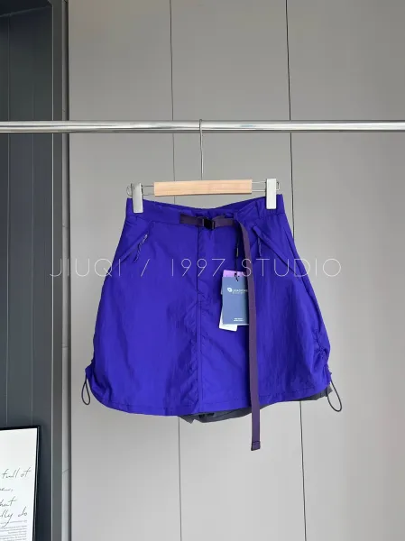 Design UXIAOYONG Functional Skirt Purple Technical Shorts - 9