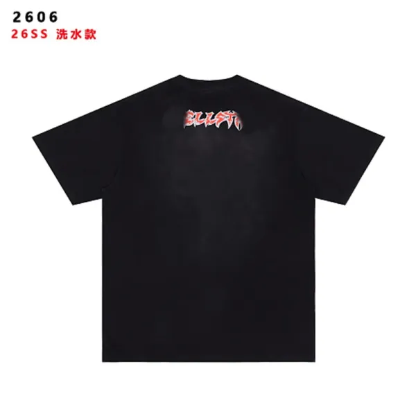 Hellstar Hellsta Washed Black T-Shirt - 5