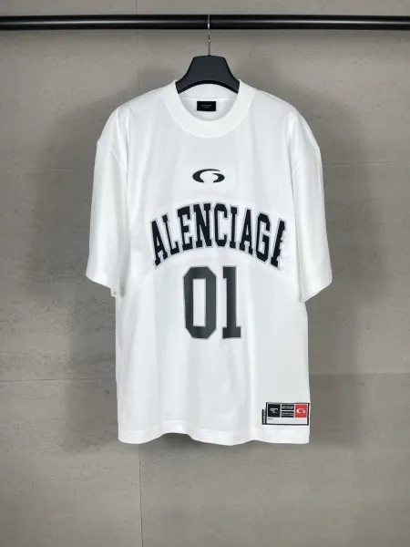 Balenciaga 'Lenciaga' 01 Yellow Jersey T-Shirt - 6