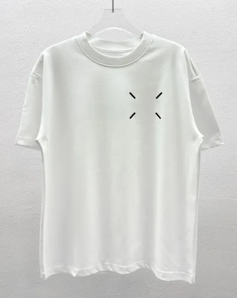 Comme des Garçons Number Print White T-Shirt - 13
