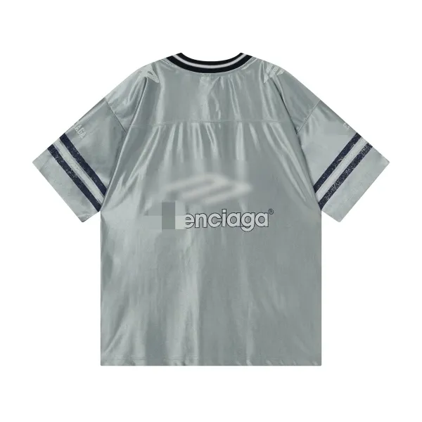 Design Enciaga Football Jersey Black Jersey - 9