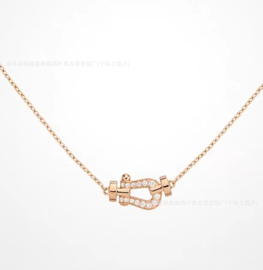 Tiffany & Co. HardWear Mini Pendant Necklace Rose Gold with Diamonds Jewelry