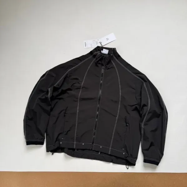 Design Goldwin 0# Windbreaker Jacket Gray Outerwear.windbreaker - 18