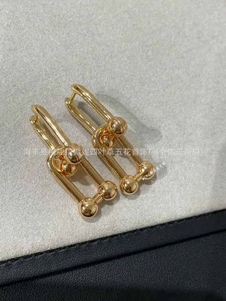 Design T-Bar Link Pendant Necklace Gold Jewelry - 14