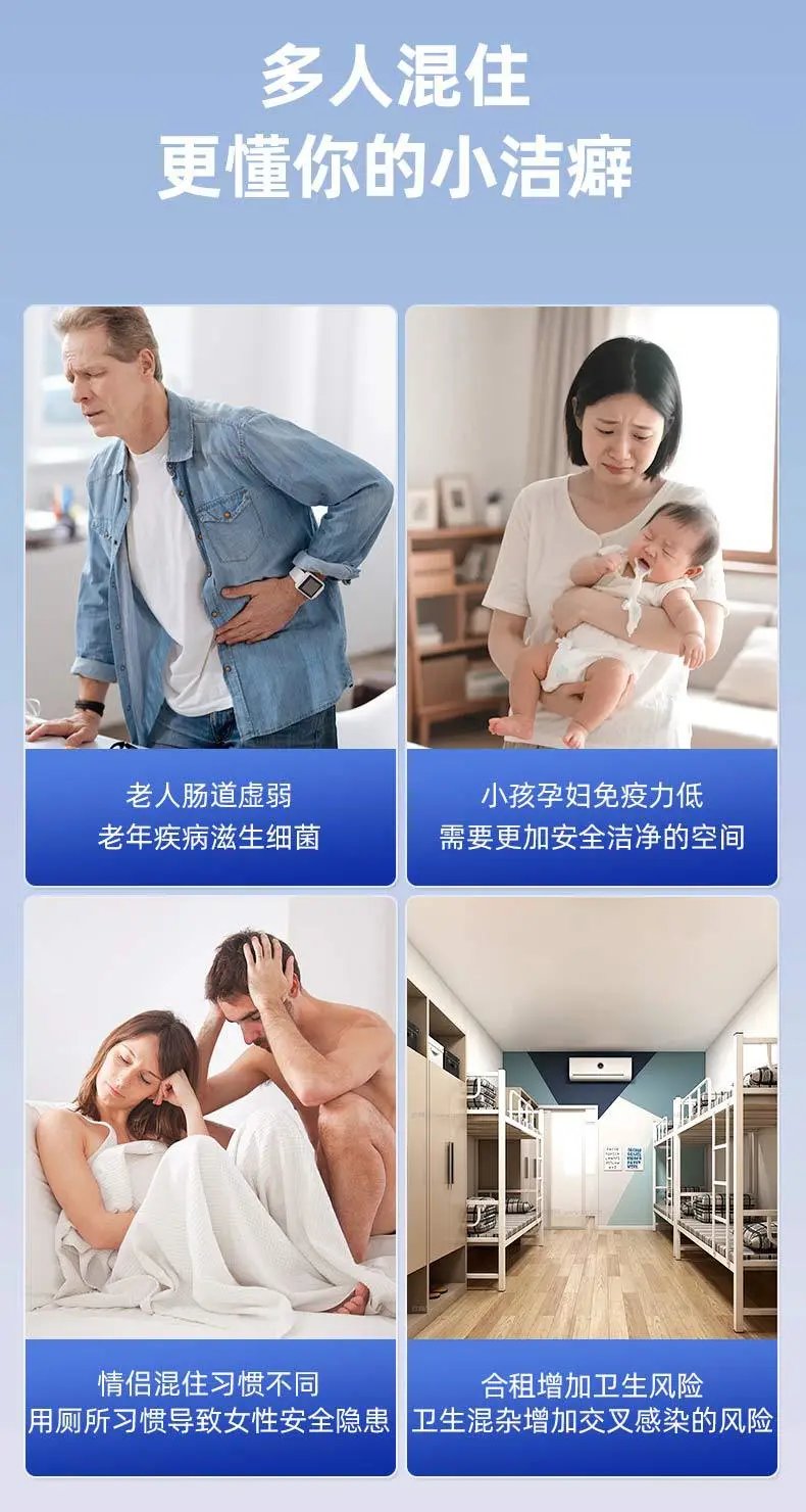 Design Circular LED Air Purifier White Electronics - 3
