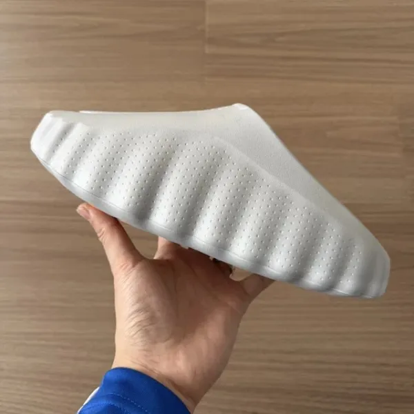 Design Mind 001 White Perforated Slip-On Sneakers - 29