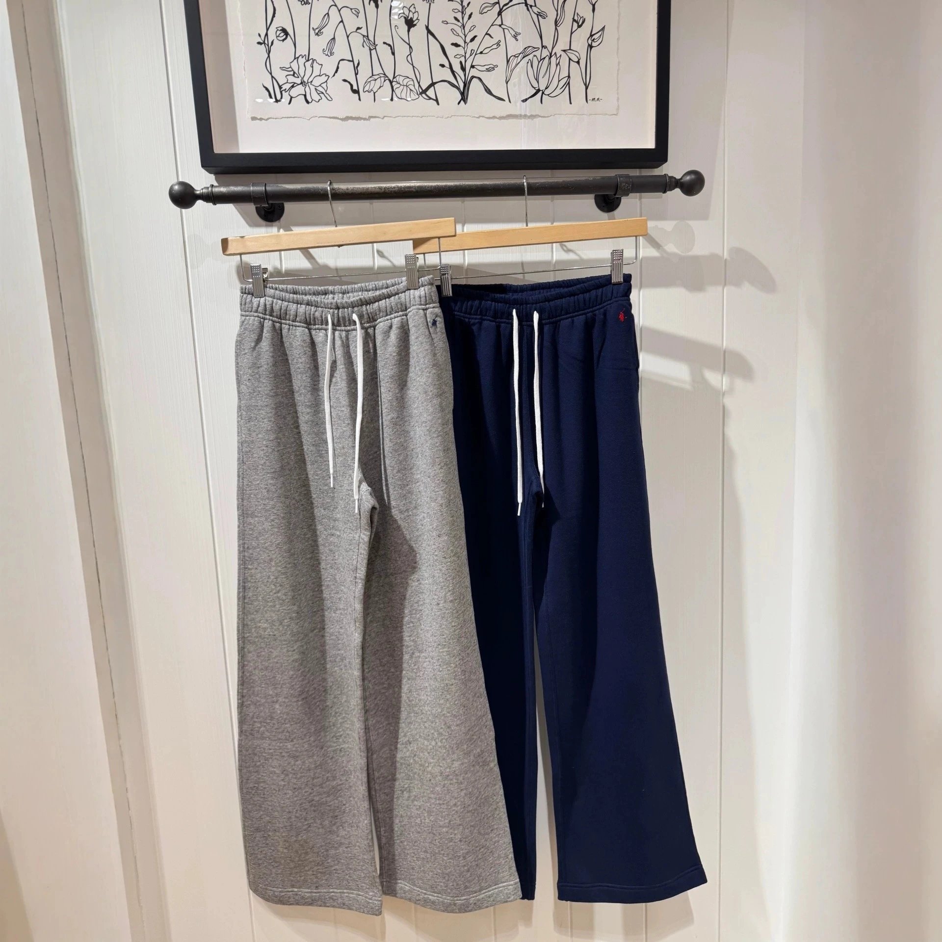 Ralph Lauren Drawstring Embroidery Trousers