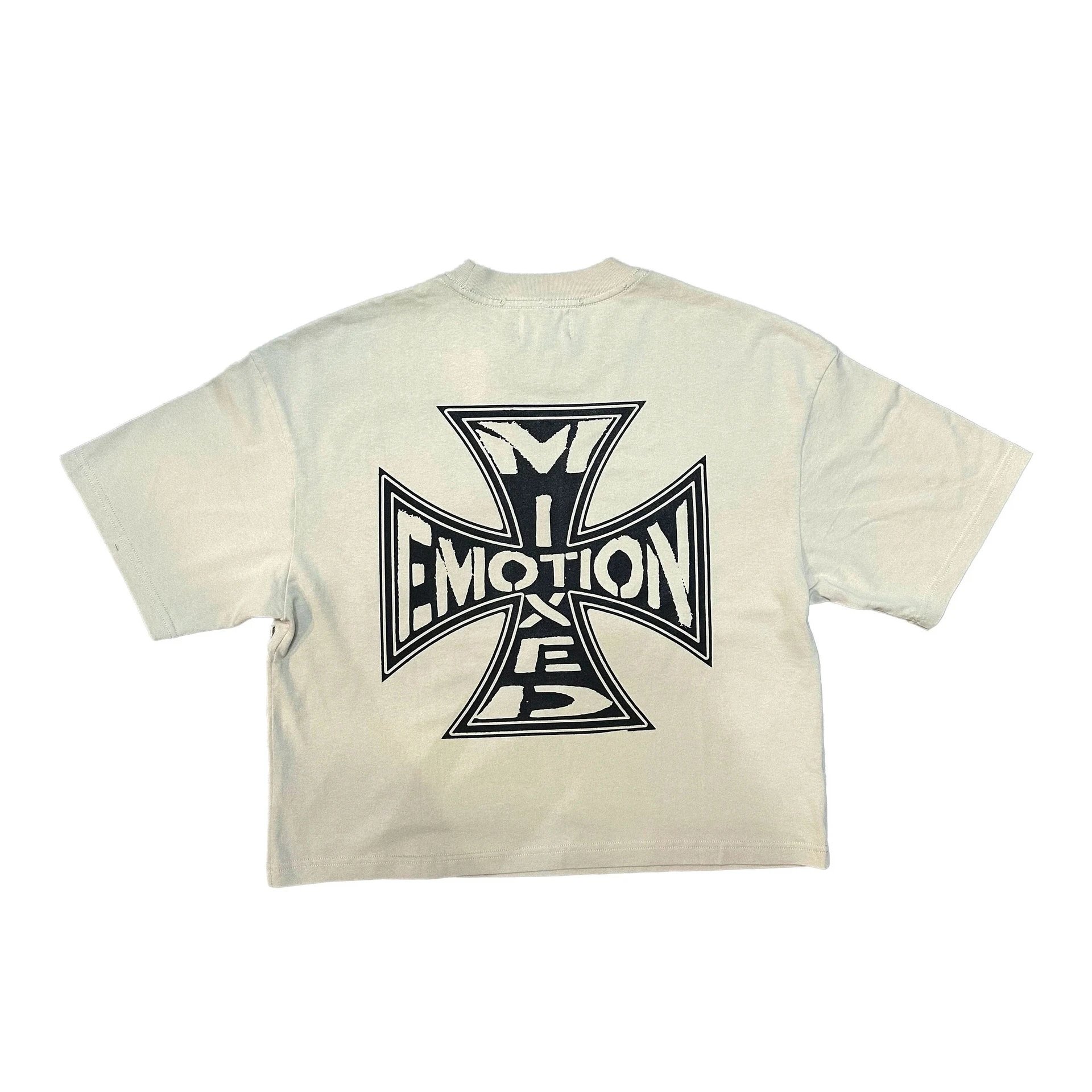 EM128 Distressed White
