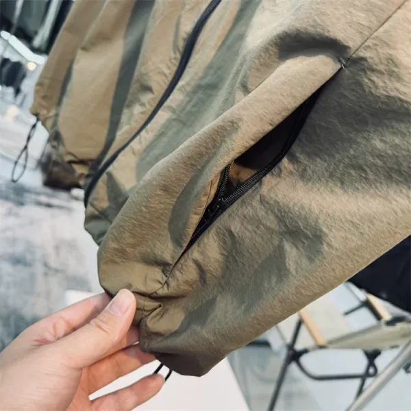 Design Cetaceans Outdoor Vest Khaki Vest Outerwear.vest - 12