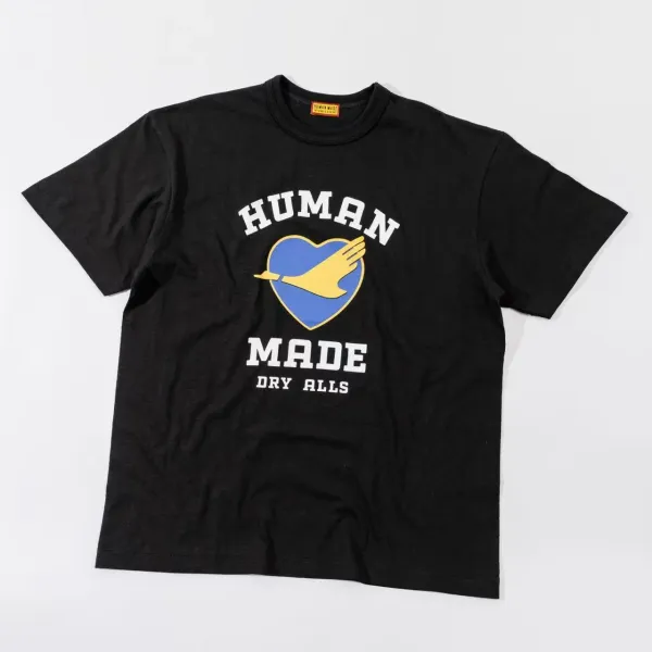 Human Made Dry Alls Black T-Shirt - 1