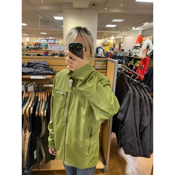 IH NOM UH NIT Windbreaker Jacket Olive Green Outerwear - 15