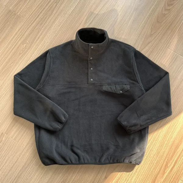 Patagonia Synchilla Snap-T Fleece Pullover Gray Tops - 47
