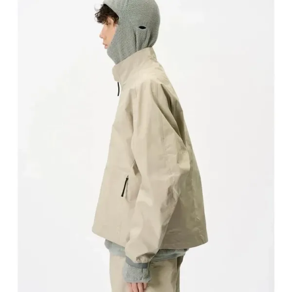 Design Goldwin 0# Windbreaker Jacket Gray Outerwear.windbreaker - 13
