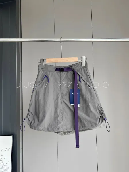 Design UXIAOYONG Functional Skirt Purple Technical Shorts - 11