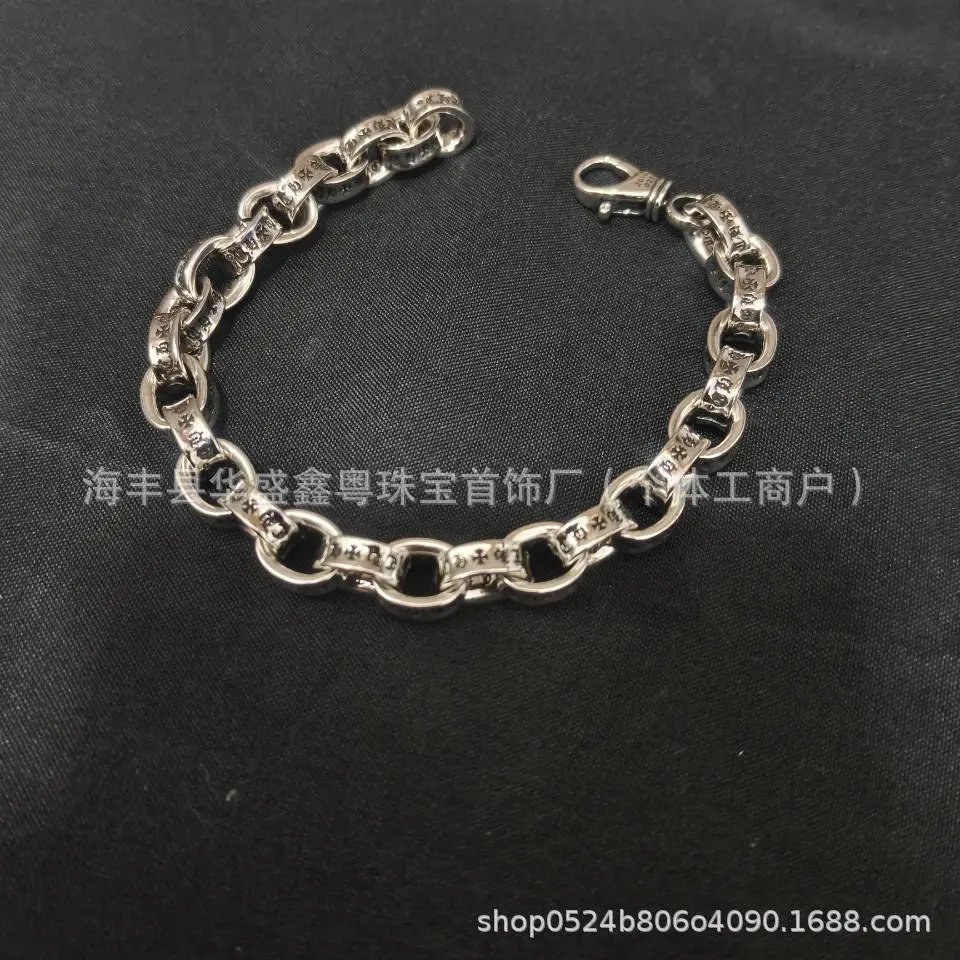 Design Silver Link Chain Bracelet Jewelry