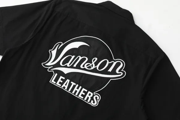 Vanson Leather x Supreme x Wiseco x Klotz Racing Pinstripe Work Shirt White - 25