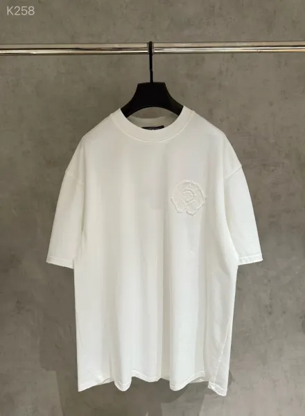 Chrome Hearts Cross Embroidered Distressed Black T-Shirt - 4