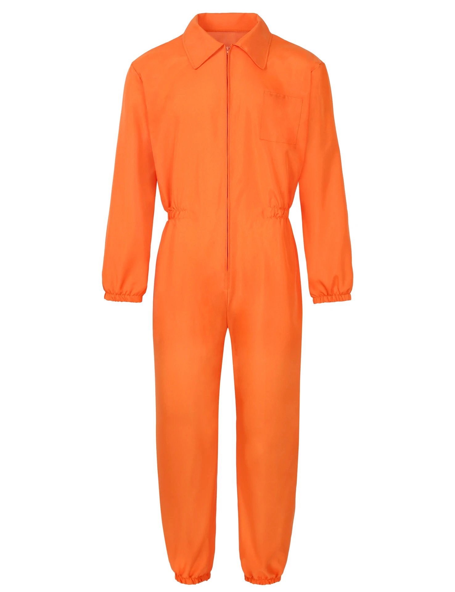 Design Orange State Prison Jumpsuit Costume Clothing - 5