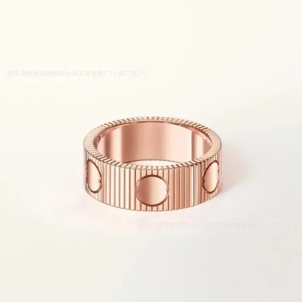 Cartier Love Ring Rose Gold Jewelry - 1