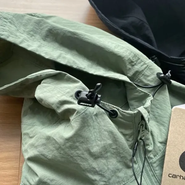 Carhartt Work In Progress Carhartt WIP Windbreaker Black Outerwear - 30