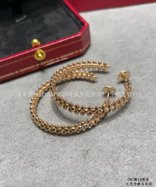 Cartier Clash de Cartier Hoop Earrings Gold Jewelry - 1