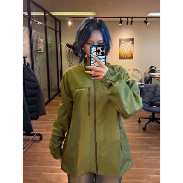 IH NOM UH NIT Windbreaker Jacket Olive Green Outerwear - 16