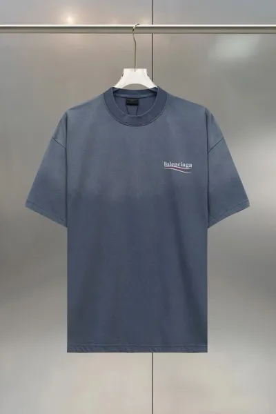 Balenciaga Security Tape Logo T-Shirt Black - 11