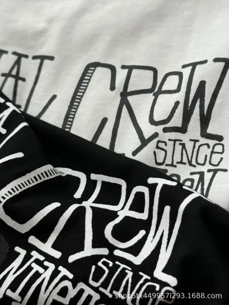 Design International Crew Graphic Print Black T-Shirt T-Shirts - 13