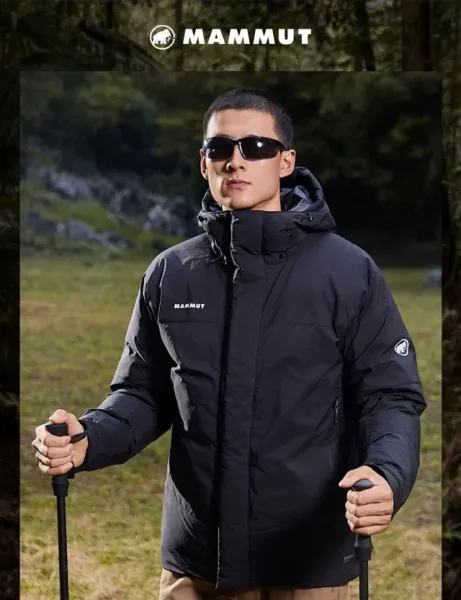 Design Mammut Eigerjoch Insulated Hooded Jacket Black Down-Jacket Down Jacket - 4