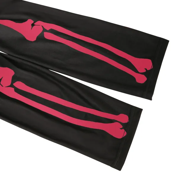 Design Two-Headed Skeleton Costume Black Clothing - 8