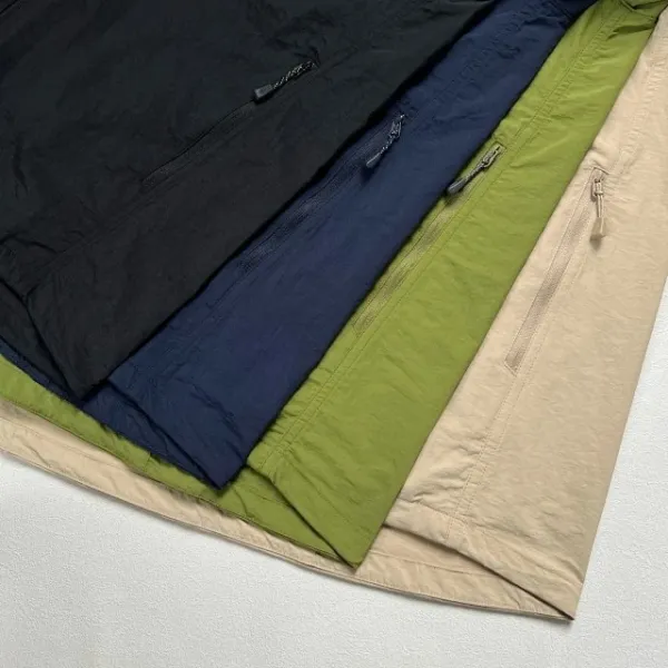 IH NOM UH NIT Windbreaker Jacket Olive Green Outerwear - 34