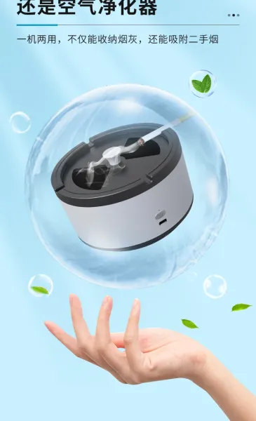 Design Smart Ashtray Space Gray Electronics - 6