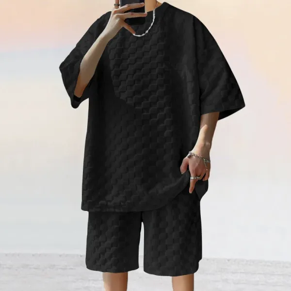 Design Checkerboard Oversized Set Gray - 14